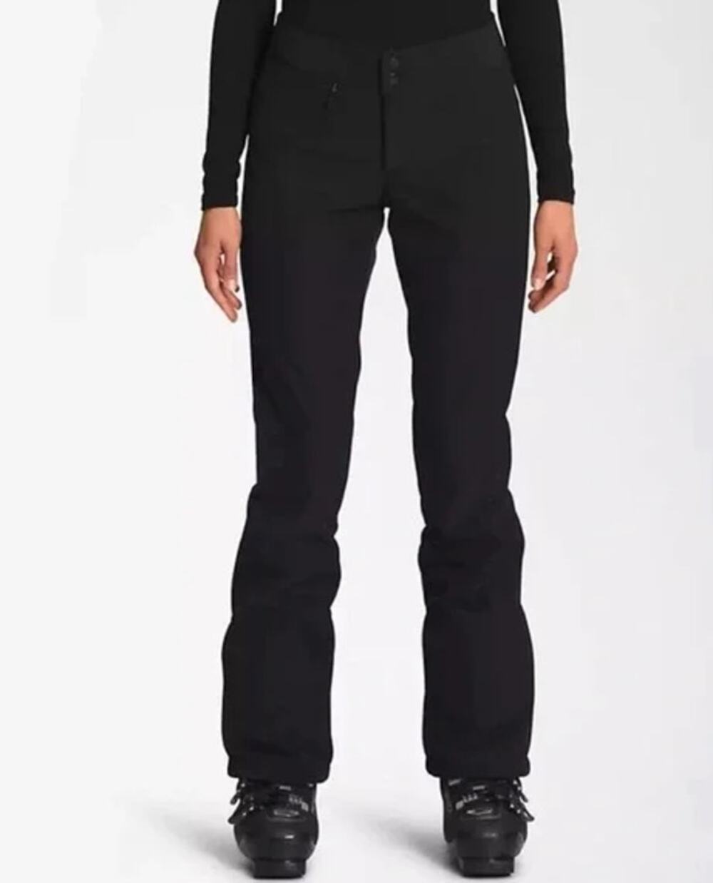 The North Face Apex Boot Cut Ski Pants Black Fleece Lined Active Women's S